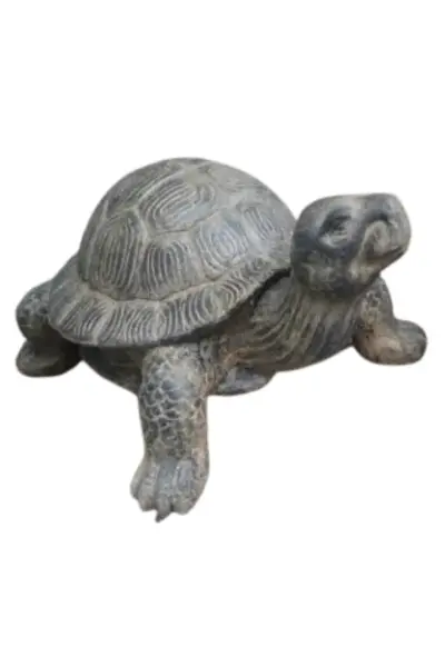 Product image 3 of the product “TURTLE about 44 cm Height, Made of Fibre Cement ”